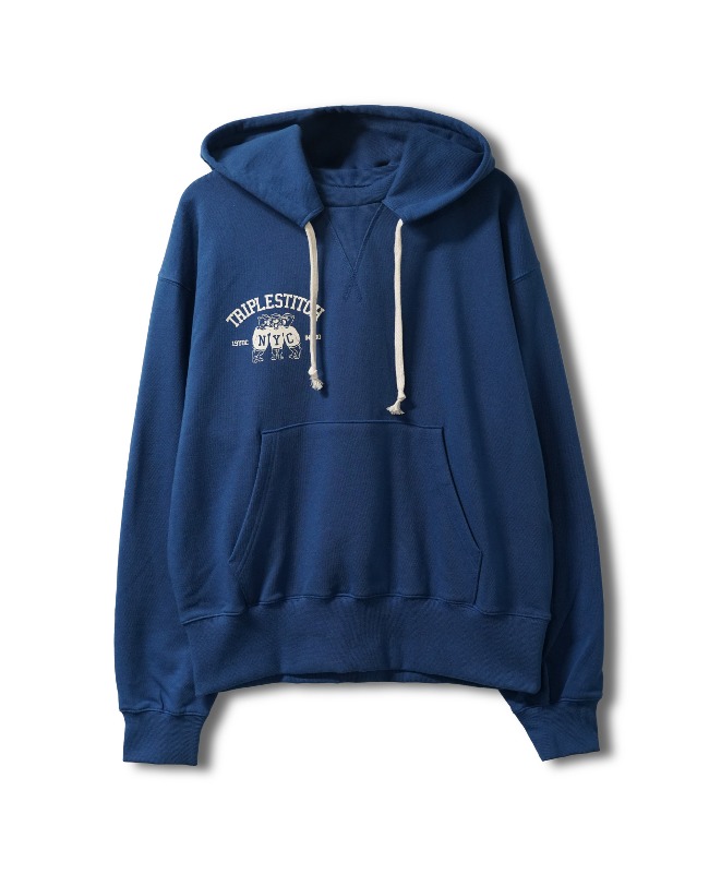 [Triple Stitch] NYC afternoon hoodie (Indigo)